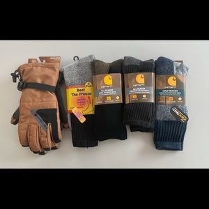 Carhartt Winter Gloves and Socks